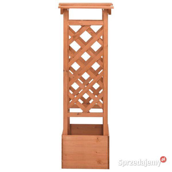 vidaXL Donica z kratką i łukiem 49x39x117 drewno Pozostałe Warszawa