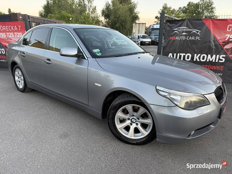 BMW E60 22 Benzyna Automat Alusy Szyberdach Poznań