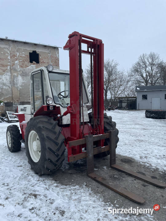 Wózek widłowy Manitou 4x4 54000 brutto Jastrzębniki