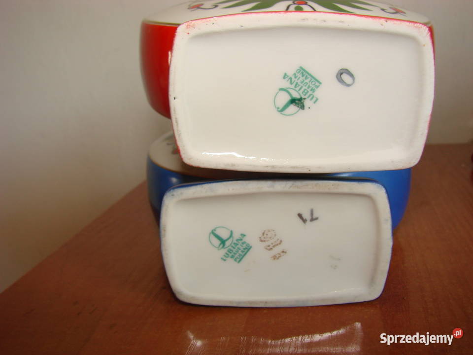 Lubiana wzór kaszubski wazonik pomorskie