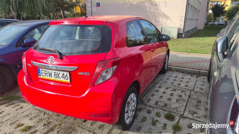 Toyota Yaris III van 2miejscowy z homologacją 1000cm3 Yaris Rawa Mazowiecka