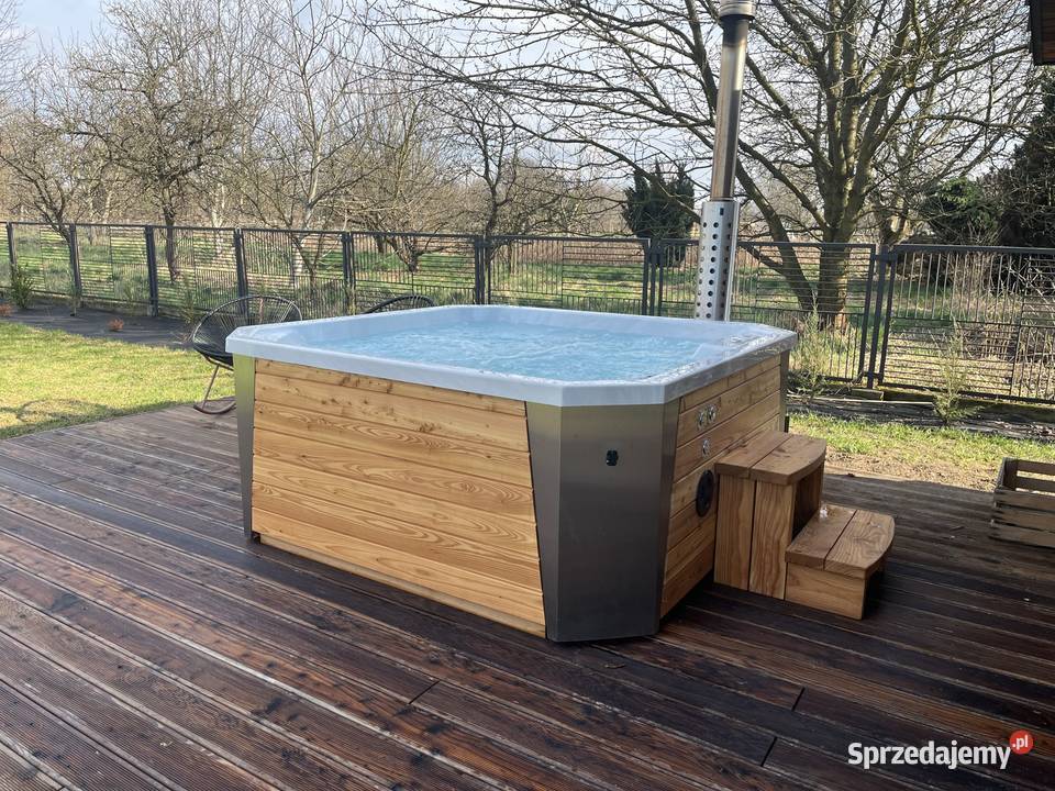 Wanna ogrodowa POPRAD piec zintegrowany na Chomranice