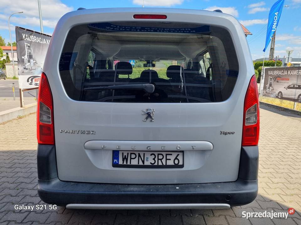Peugeot Partner II TEPEE 16 HDI 92 salon Polska kupiony w polskim salonie Płońsk