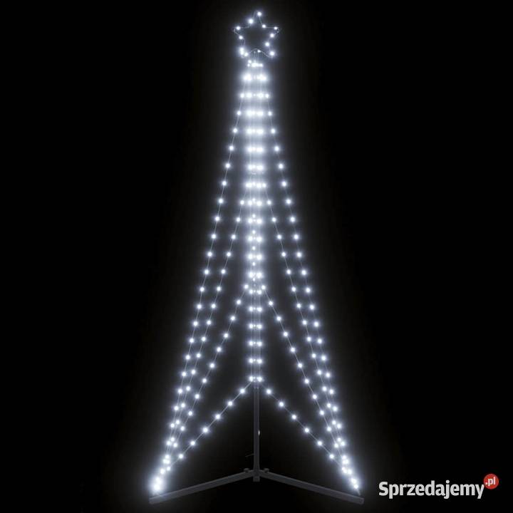 vidaXL Choinka LED 363 diody LED Zimna biel 182 Warszawa