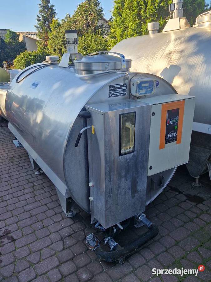 Schładzalnik do mleka 1800l Japy ekspert Szczutowo