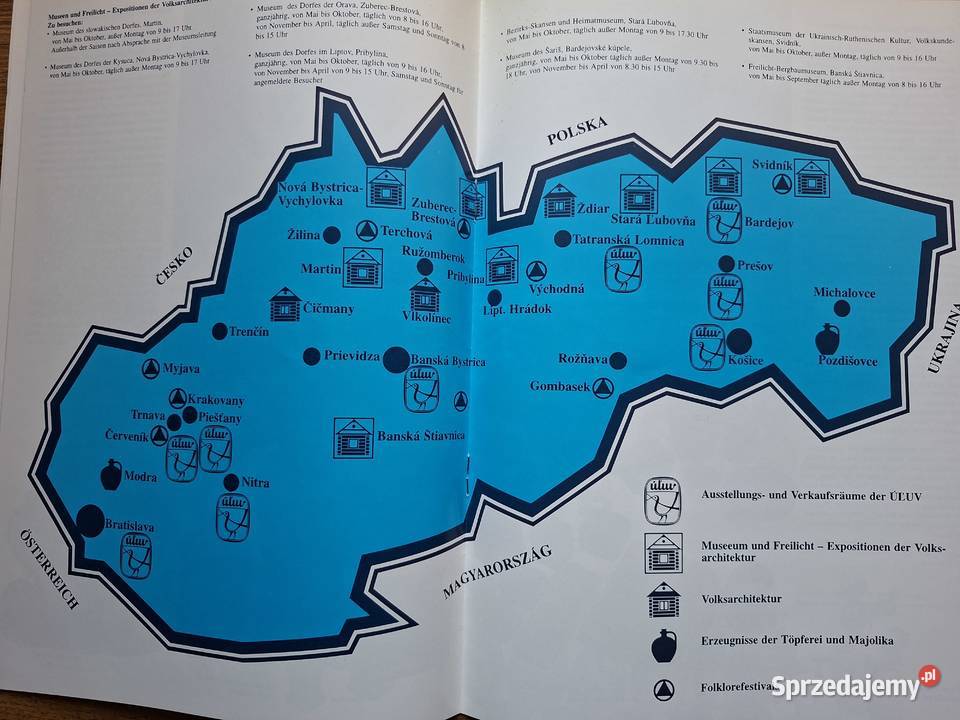 Volkskunsthandwerk in der Slowakei Słowacja Kraków sprzedam
