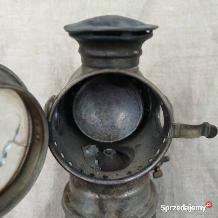 Stara lampa karbidowa lampka Warszawa