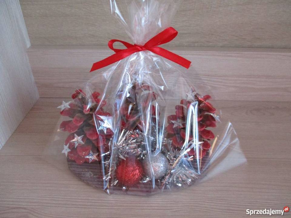 Choinka szyszka stroik świąteczny rękodzieło Wrocław