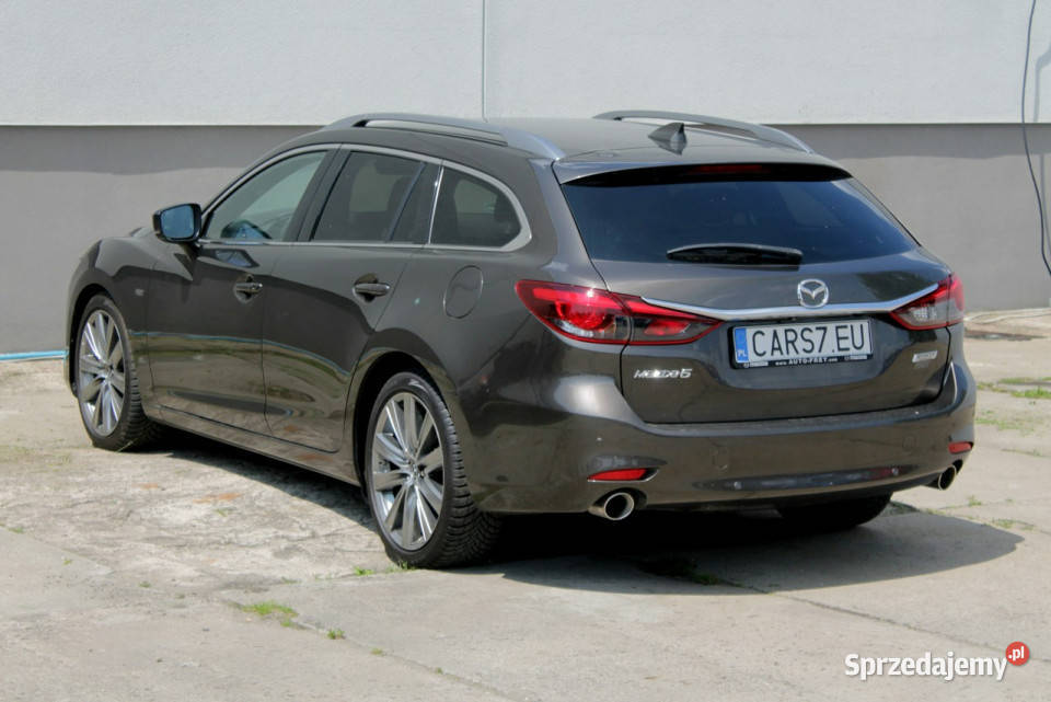 Mazda 6 automat skórzana tapicerka kamery 360 184KM 6 Szczecin