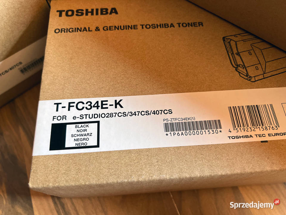 Nowy oryginalny toner TOSHIBA TFC34EK czarny Kalisz