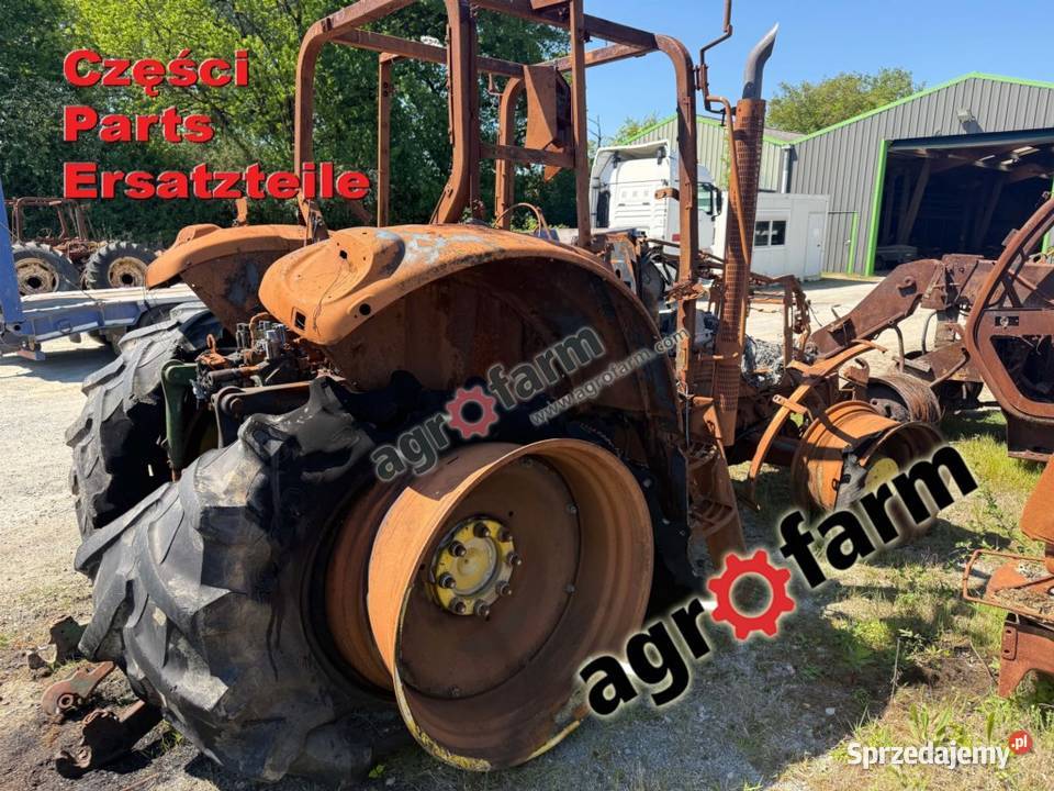 John Deere 6820 części silnik skrzynia biegów Pozostałe dolnośląskie Byków