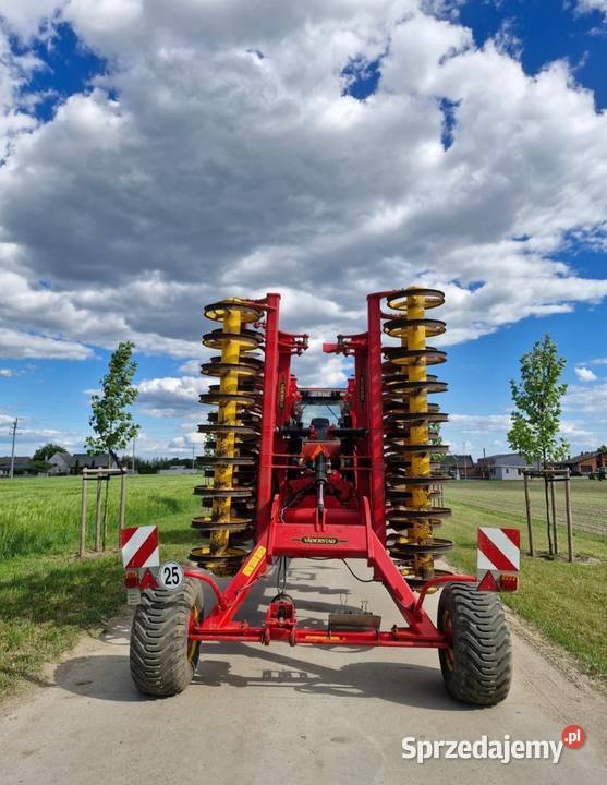 Brona talerzowa vaderstad carrier wielkopolskie Żerków