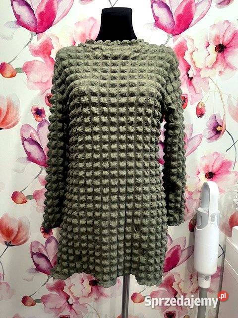 me me x sukienka mini khaki karbowana hit blog Choszczno sprzedam