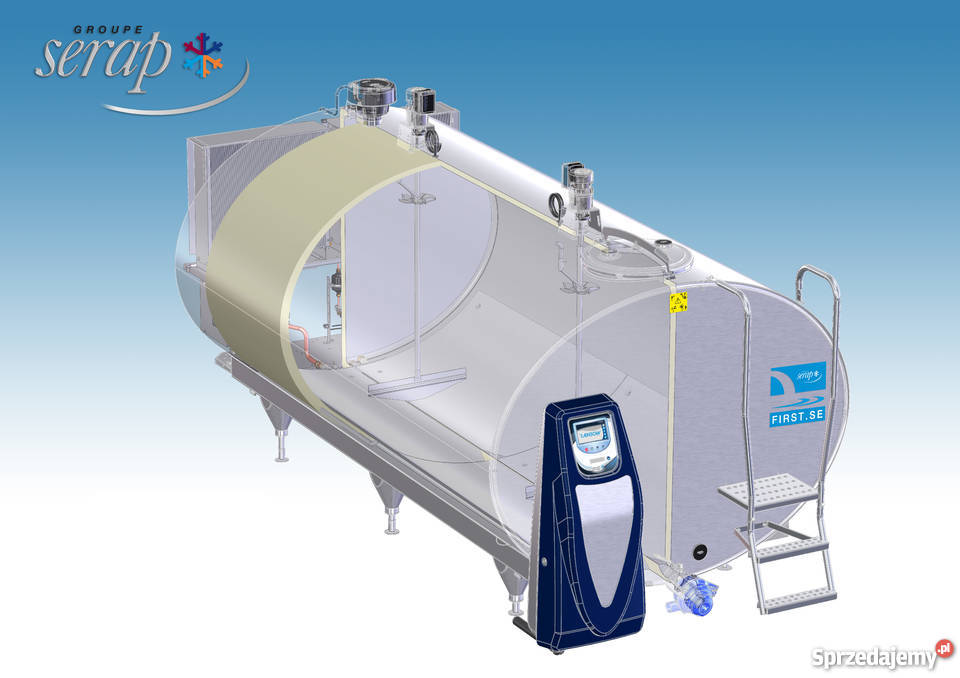Schładzalniki do mleka Serap importer na Polskę Kadzidło