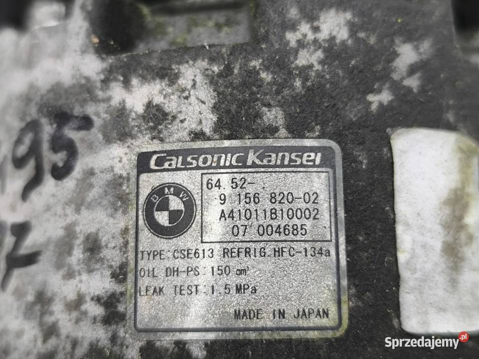 SPRĘŻARKA KLIMATYZACJI BMW 1 E87 E81 LIFT 16 wielkopolskie