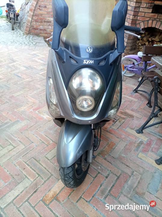 Skuter sym 125 lubuskie Nowogród Bobrzański