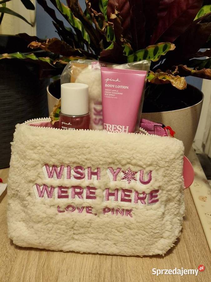 Polarowa kosmetyczka Victorias Secret Pink Rybnik