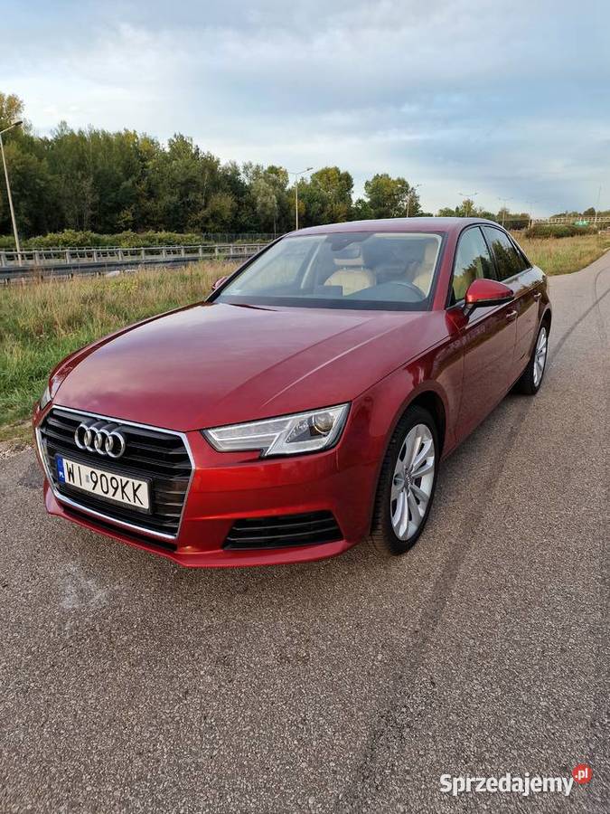 Audi A4B9 20 TDI 150 automat 2016r lakier metallic Warszawa