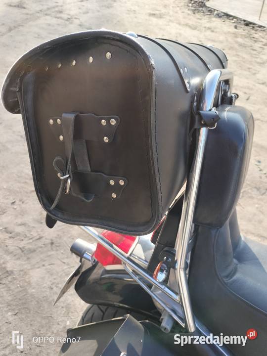 Kawasaki VN 750 bagażnik oparcie pasażera łódzkie Łubno