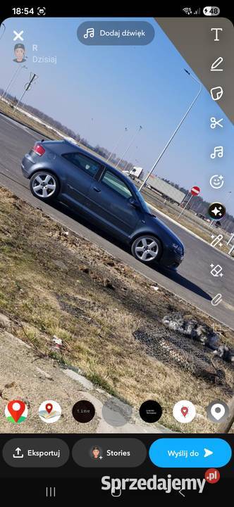 Sprzedam Audi A3 8P SLine Quattro 200 Rok produkcji 2005 A3 Warszawa