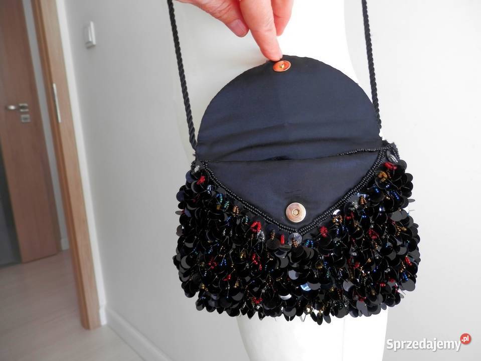 Torebka Wieczorowa Imprezowa Klubowa Bogato Torby i torebki Łomża