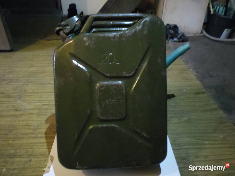 Kanister 20l z czasów PRL 1989r produkcji ZSRR podkarpackie Jasło