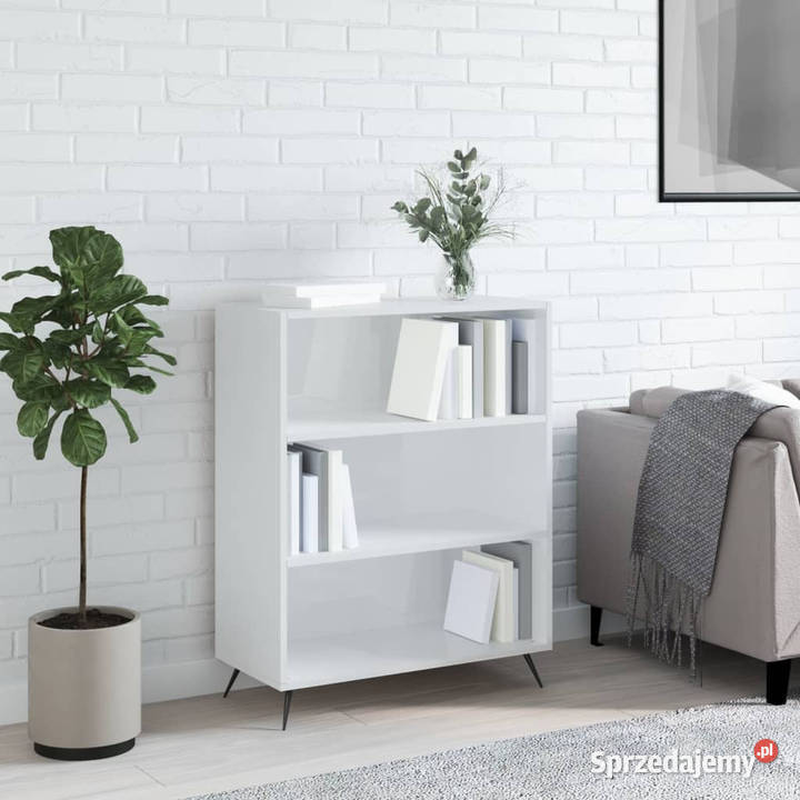 Regał biały połysk 695x325x90 materiał Warszawa