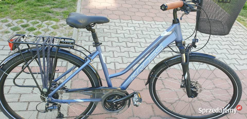 Kross Trans 70 niebieski koła 28 rama L 19 śląskie Rydułtowy