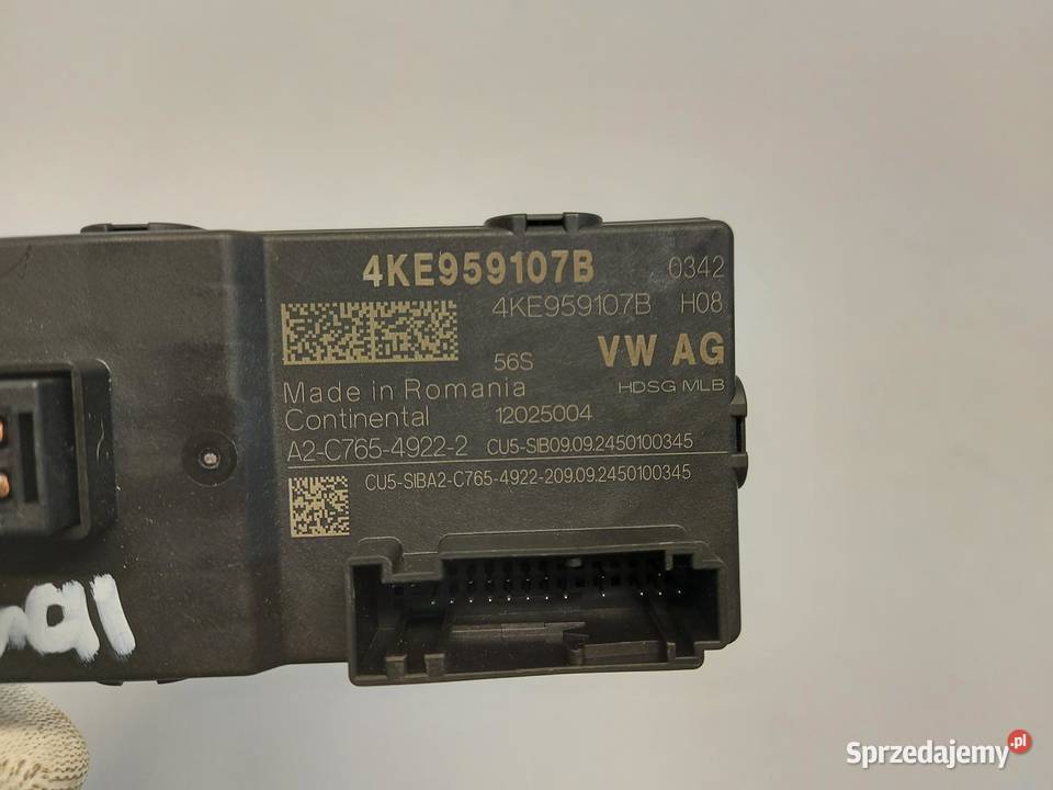 VW ID4 11A 2024r SUV 5D STEROWNIK MODUŁ KLAPY dolnośląskie