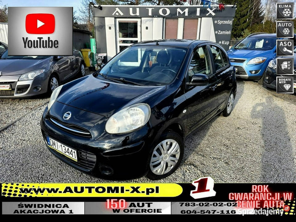 Nissan Micra Benzyna LPG do 2035r Nowe Sprzeglo Świdnica