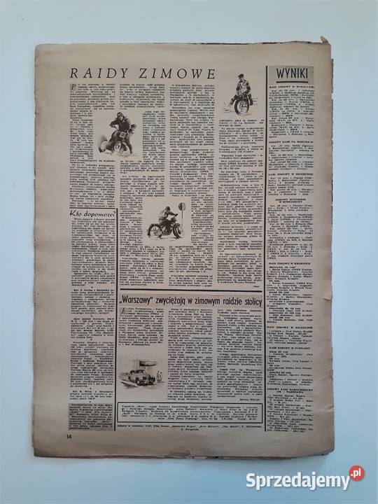 Cała kolekcja tygodnika MOTOR 1952 r Wrocław