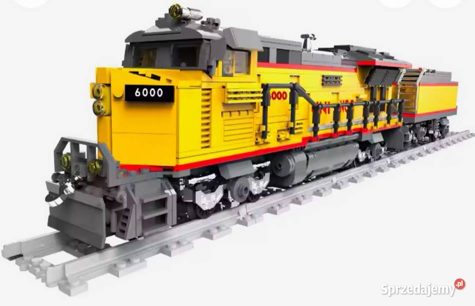 Klocki Diesel Lokomotywa AC6000CW mazowieckie Milanówek