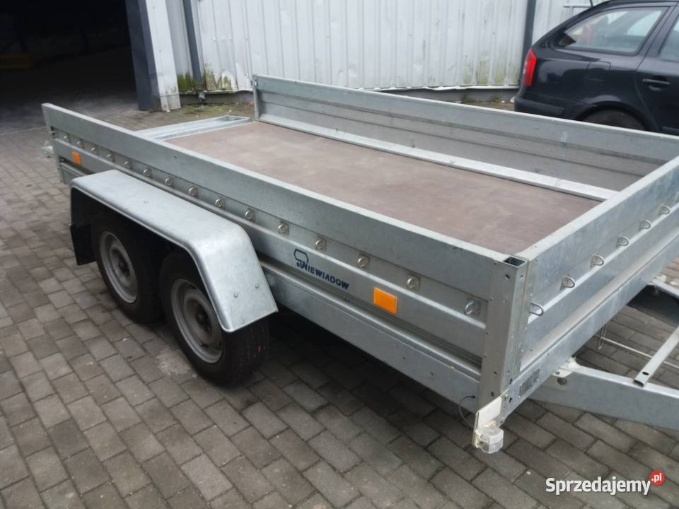 Przyczepa Niewiadów B1430 dwuosiowa DMC1400 Gdańsk