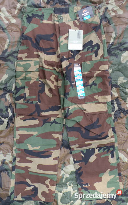 Spodnie BDU woodland MEDIUM Helikon ripstop Wrocław
