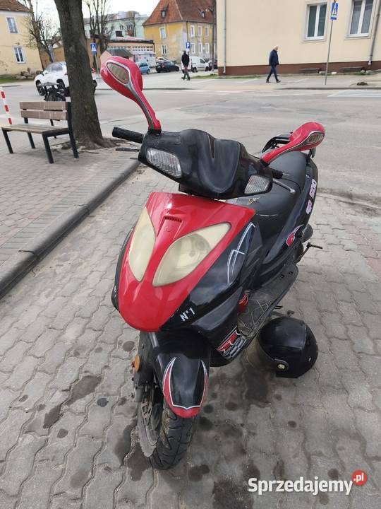 Syndyk sprzeda Skuter Zipp Quantum CY50T8 2014 r Rok produkcji 2014 mazowieckie Pułtusk
