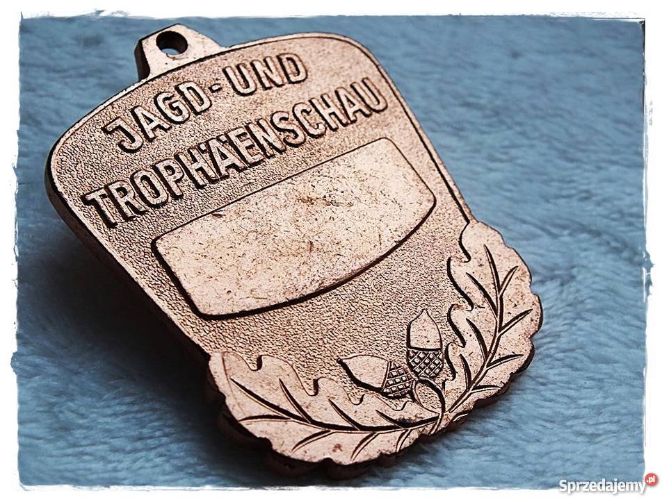 Brązowy medal Koła Łowieckiego Niemcy DDR Żary sprzedam