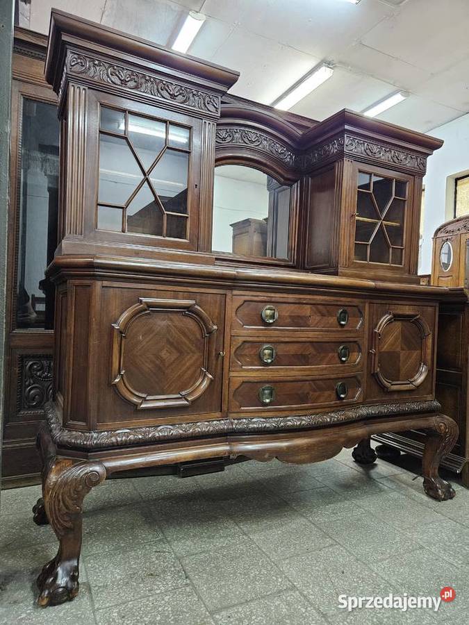 Duży piękny kredens Chippendale Francja Nowy Sącz