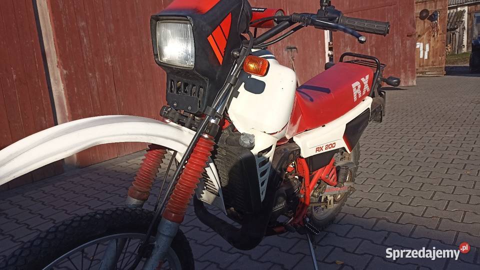 Gilera RX 200 125 kmx dr dt klx kdx Crm 37000km Zamość