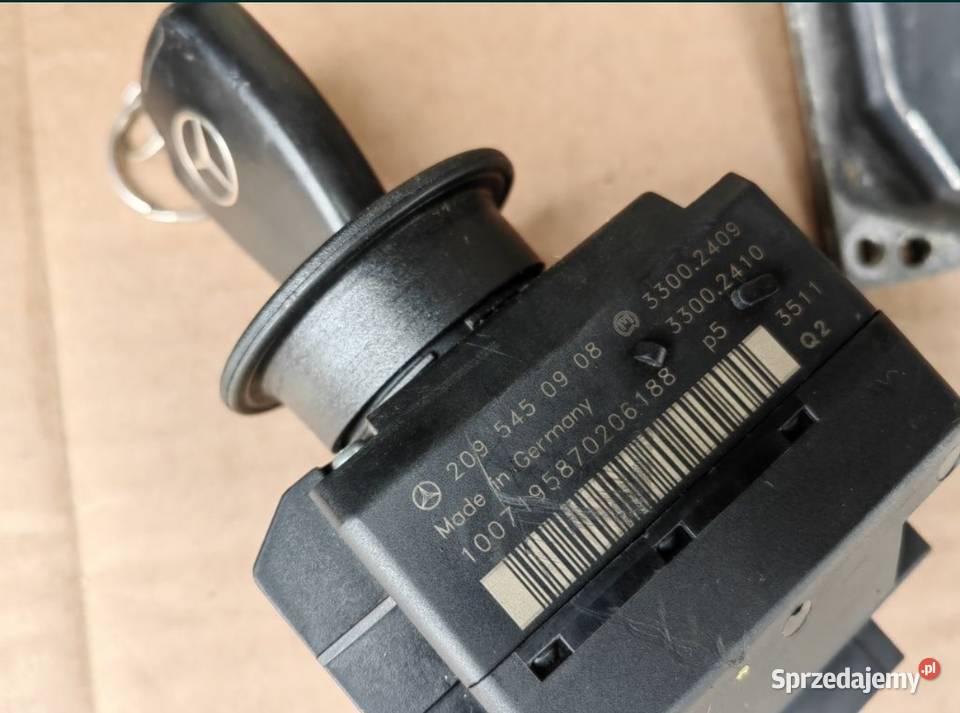 Zestaw startowy Mercedes W209 18 kompressor śląskie Żory