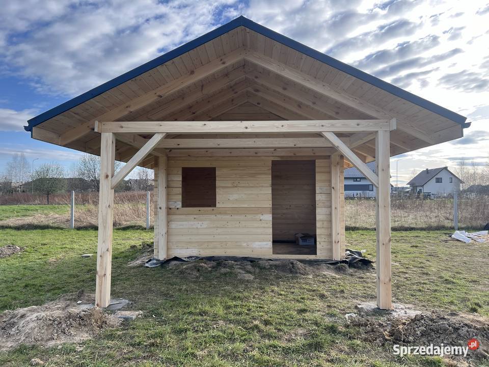DOMEK DREWNIANY DZIAŁKOWY CELOZJA 18 m2 Z Rzeszów