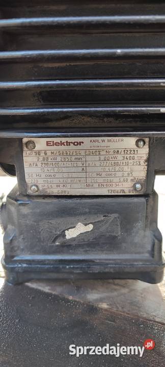 dmucha pierścieniowa boczna 3 KW Janikowo