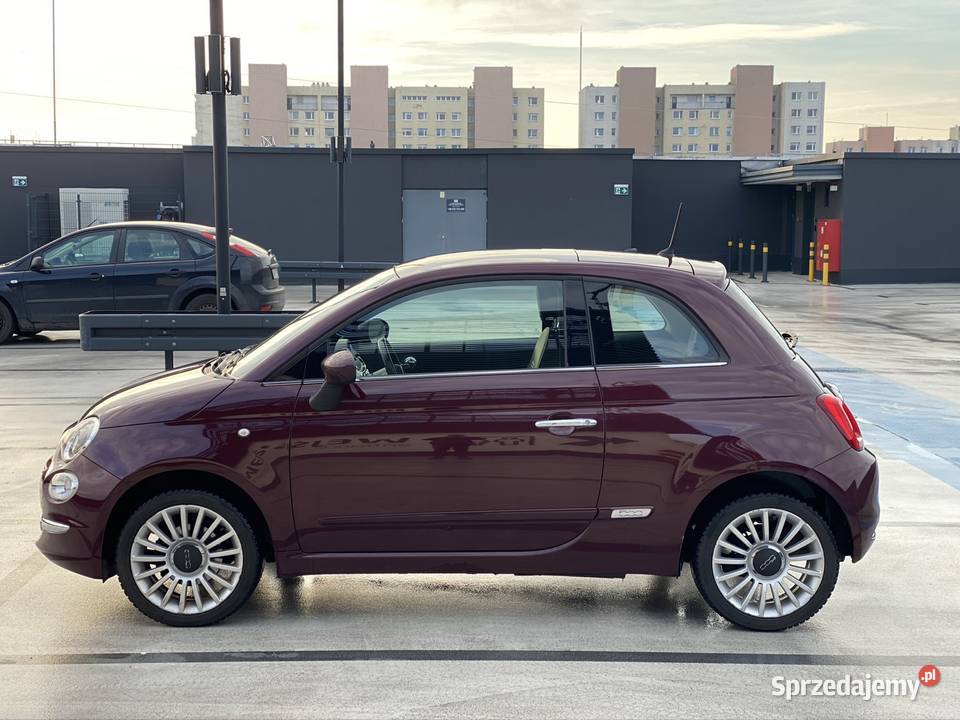 Fiat 500 2017 pierwszego właściciela wielofunkcyjna kierownica mazowieckie Warszawa