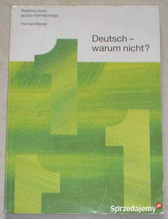 Deutsch warum nicht Niemiecki Czemu nie Kraków sprzedam