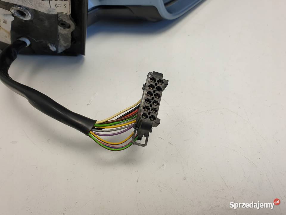 LUSTERKO PRAWE PASAŻERA VW Polo IV LIFT 12 kabli Rudka