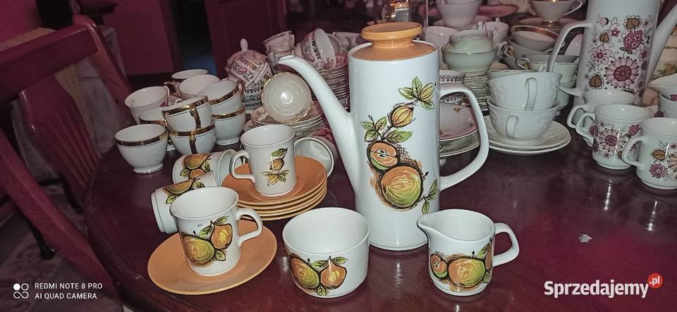 Serwis do kawy na 5 osób
Kolekcja vintage JG Gdańsk