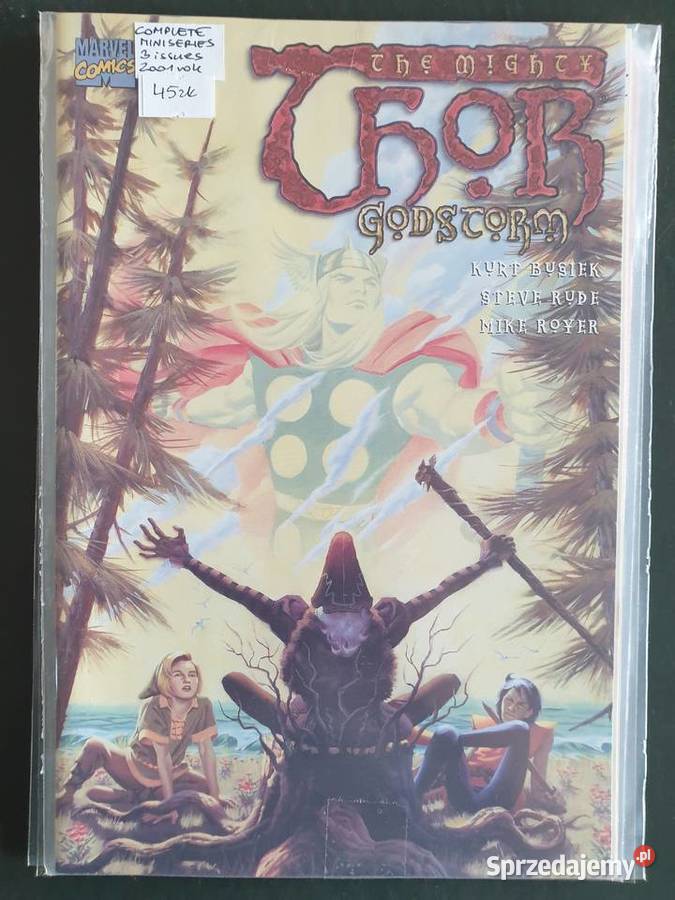 The Mighty Thorm Godstorm 3 komiksy Marvel USA Gdynia