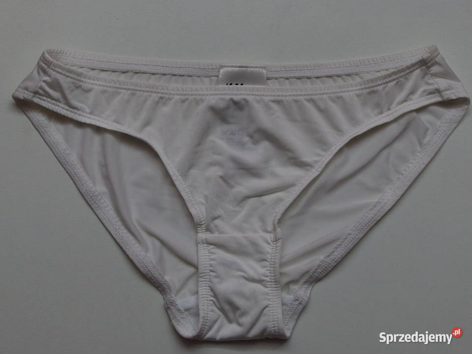 Białe majtki hm figi xs 34 Toruń