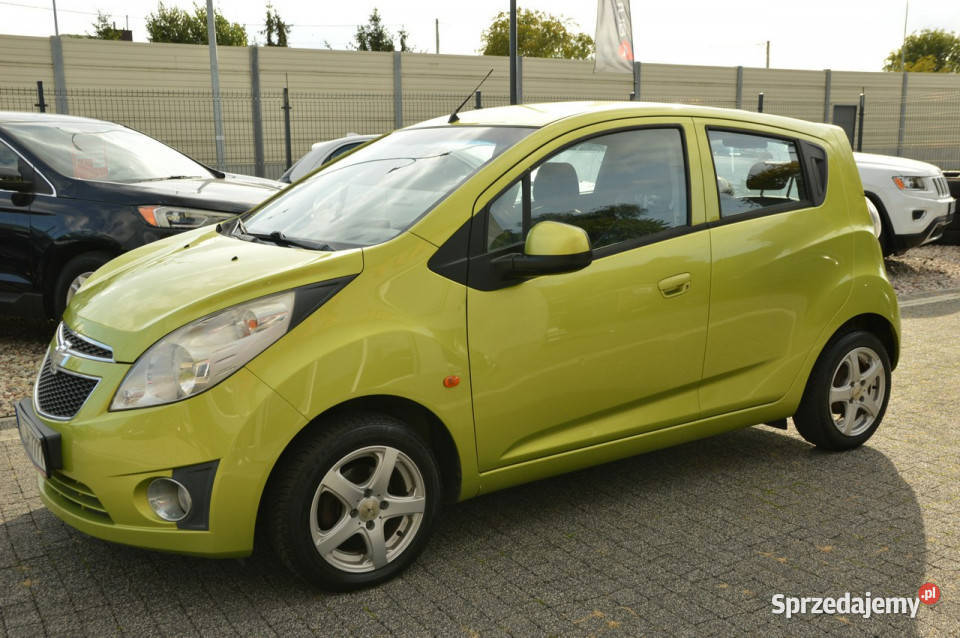 Chevrolet Spark Klima Serwis II M300 2010 zielony lubelskie Chełm sprzedam