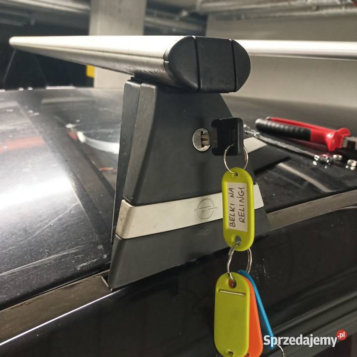 Opel Astra H oryginalne belki dachowe na relingi Warszawa