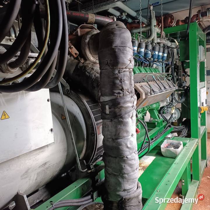 Kogeneracja 2G Agenitor 312 320 kW zgazowarka Kożuchów